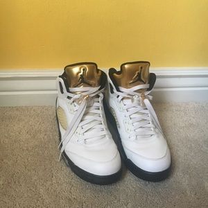Air Jordan retro 5 OLYMPIC GOLD